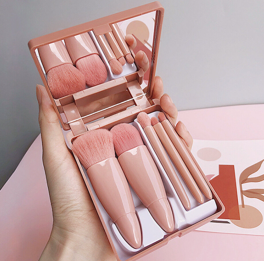 5x Kabuki Make up Brush Set Buffer Powder Contour Eyeshadow Makeup Brushes